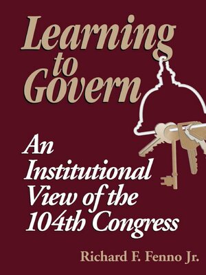 cover image of Learning to Govern